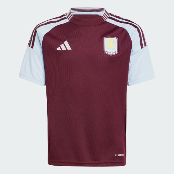 Bordowy Koszulka Aston Villa FC 24/25 Home Kids