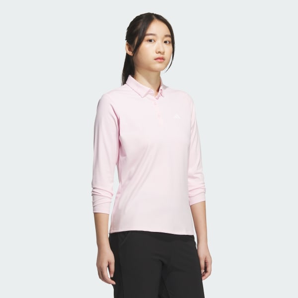 Pink POLO-SHIRT LONG SLEEVE