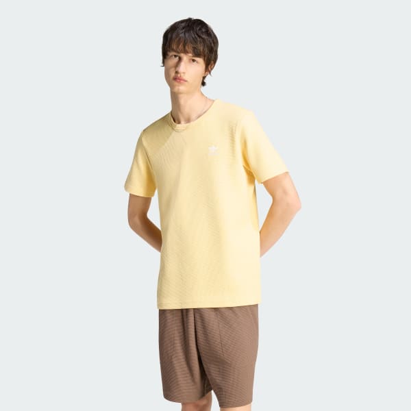 Orange Trefoil Essentials Waffle Tee