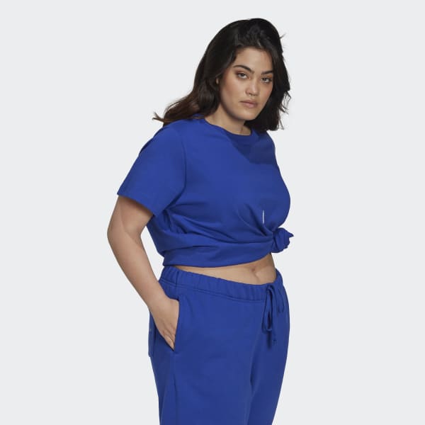 modrá Tričko (plus size) CV935