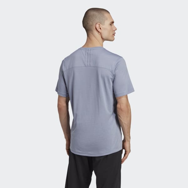 Pourpre T-shirt de training Yoga Base