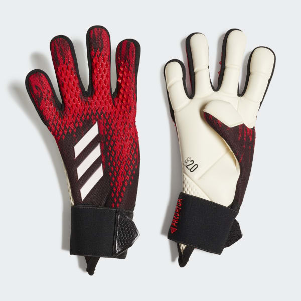 adidas Guantes blancas