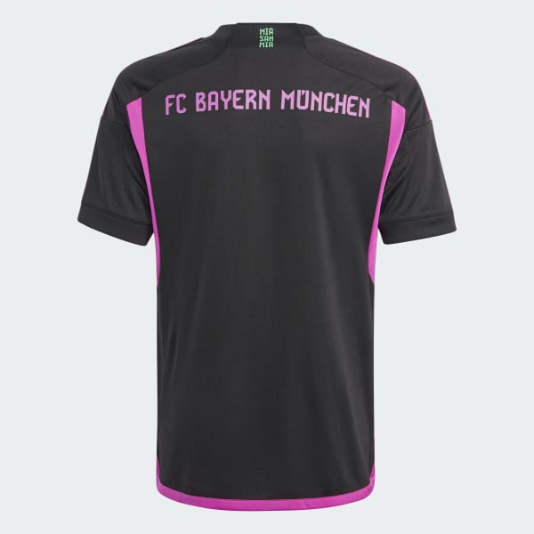Μαύρο Bayern 23/24 Away Jersey Kids