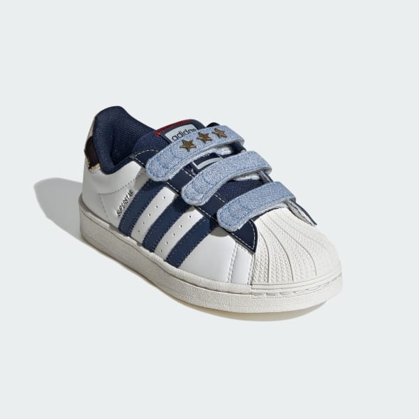 Blanco Tenis Superstar adidas Originals x Disney Mickey Kids