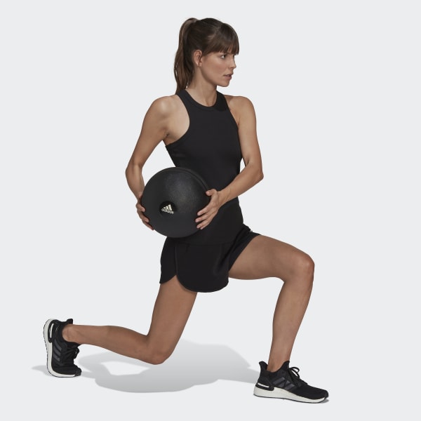 Schwarz Karlie Kloss x adidas Ribbed Tanktop TJ461
