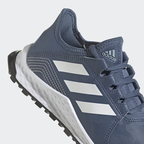 Blue adidas Hockey Youngstar Shoes adidas UK