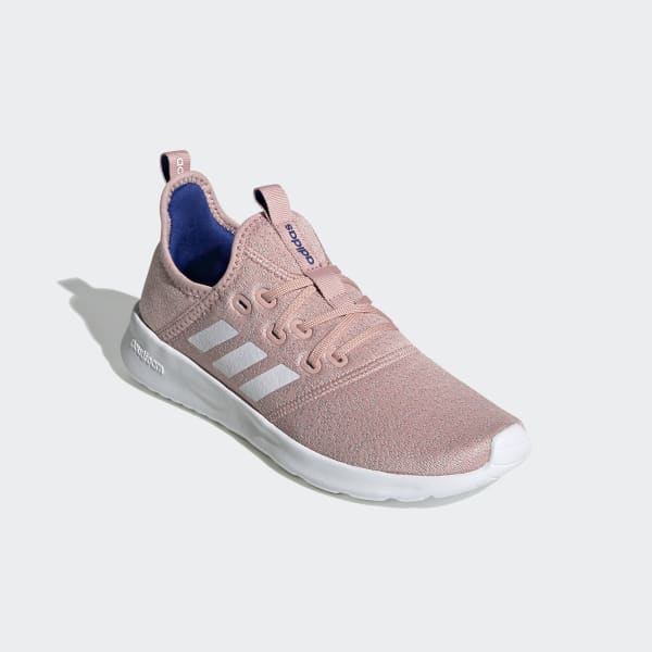 adidas shoes white with pink stripes