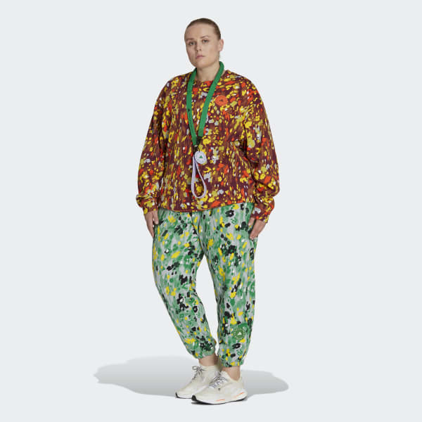adidas by Stella McCartney Floral Print Sweatshirt Plus Size