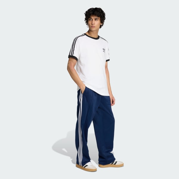 Blue BAGGY TRACK PANTS