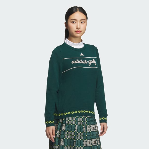 グリーン 【ゴルフ】フルファッション クルートップス