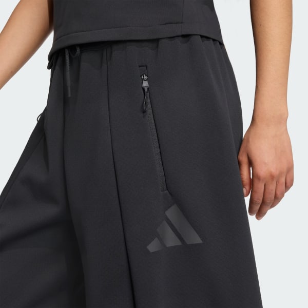 adidas Z.N.E. Open-Hem Pants - Black | Free Shipping with