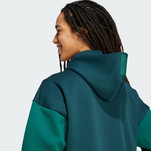 Moletom Capuz Full-Zip adidas Z.N.E. - Verde adidas | adidas Brasil
