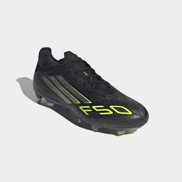 adidas F50 Pro Firm Ground Cleats - Black | Free Shipping