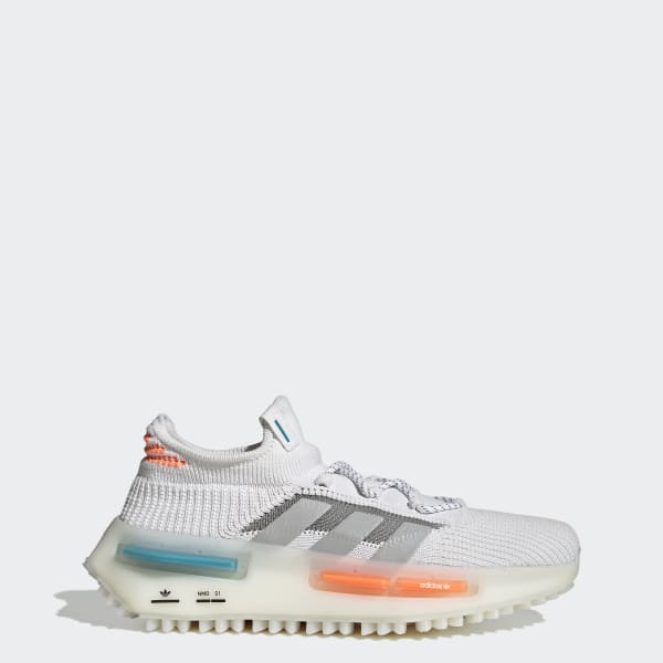 ◆MIN adidas NMD_S1 Shoes - White | Free Shipping with adiClub | adidas