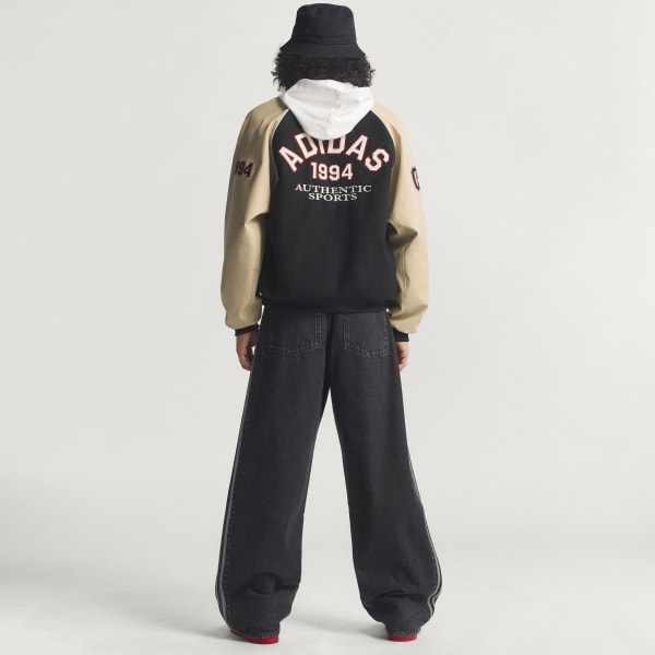 Black FIREBIRD ADICOLOR DENIM PANTS