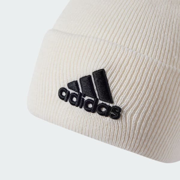 Hvit Logo Beanie