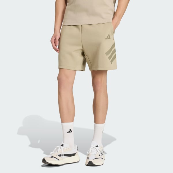 Brun Future Icons 3-Stripes Shorts