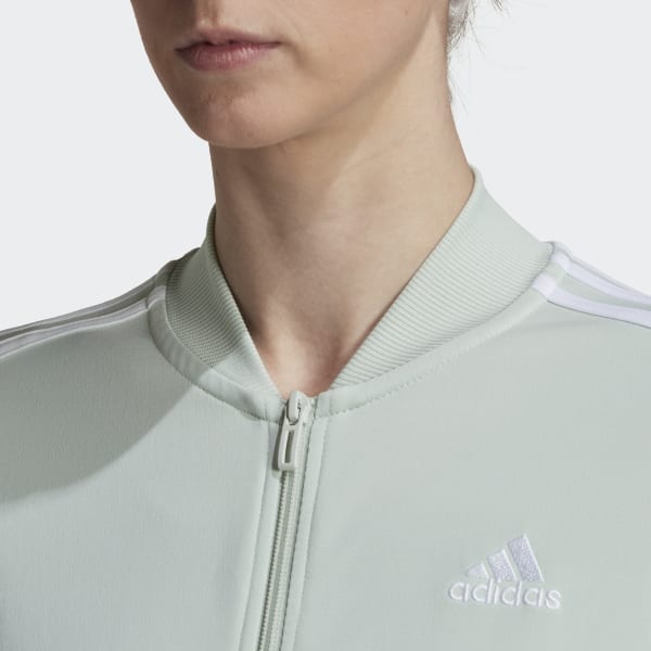 Green Essentials 3-Stripes Tracksuit 28862