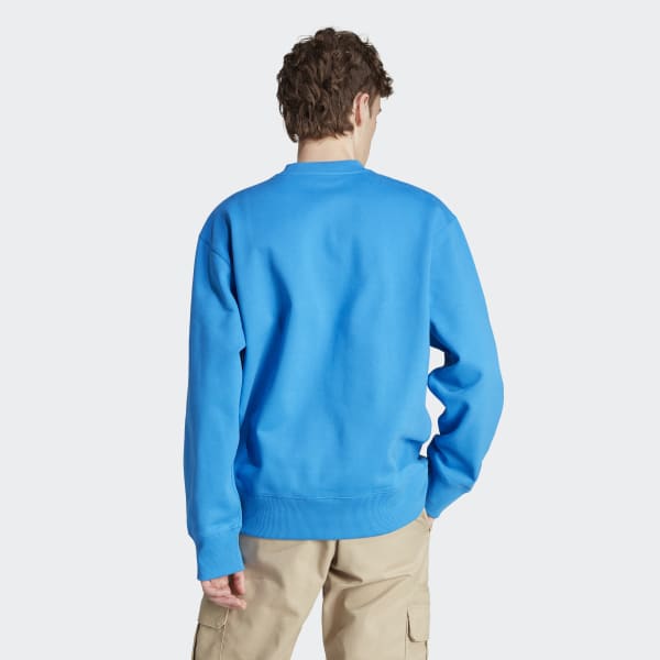 adidas Adicolor Contempo Crew - Sweatshirt | Men\'s Blue | adidas Lifestyle US