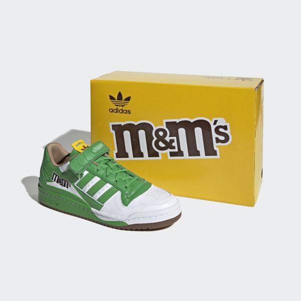 Green M&M'S Brand Forum Low 84 Shoes LIP27
