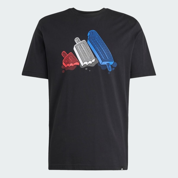 Negro Polo Lounge Ice Graphic
