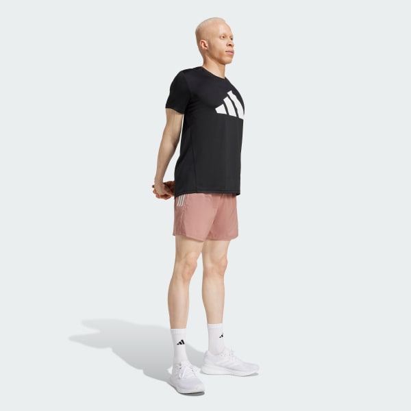 สีชมพู กางเกงขาสั้น Own The Run