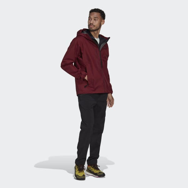 Weinrot TERREX GORE-TEX Paclite Regenjacke 29521