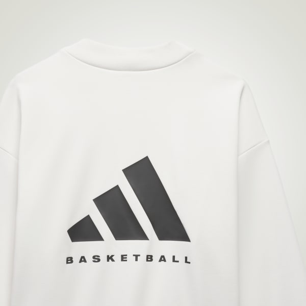 Basketball Crew Sweatshirt - White | Basketball | adidas US