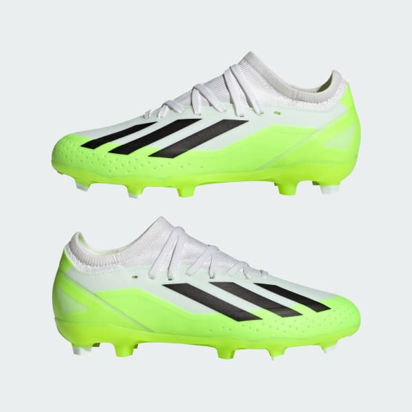 adidas X Crazylight.3 Football boots Firm Ground Kids White adidas India