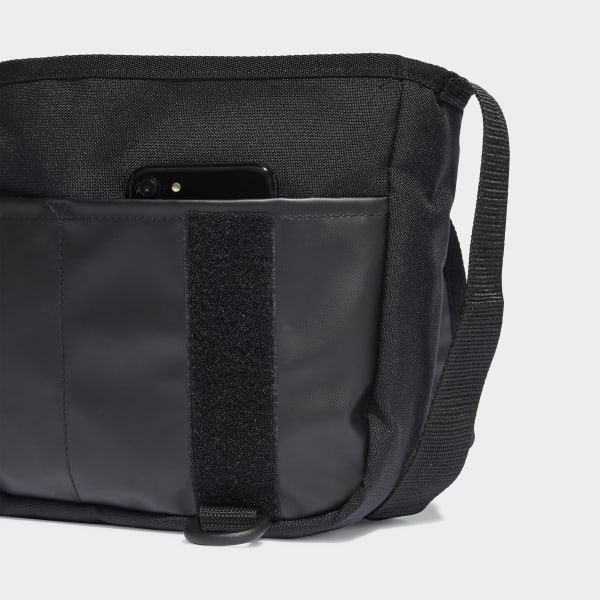 adidas Adicolor Archive Messenger Bag - Black | Free