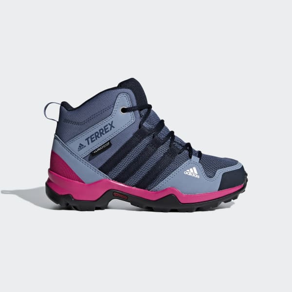 adidas Terrex AX2R Mid Rain.RDY Hiking Shoes - Blue | adidas Turkey