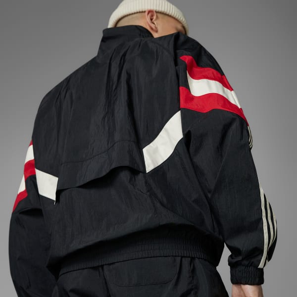 Adidas originals x white mountaineering men's track top black online