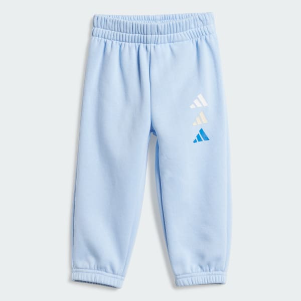 Azul Conjunto Deportivo Seasonal Essentials Logo Celebration Felpa Niños