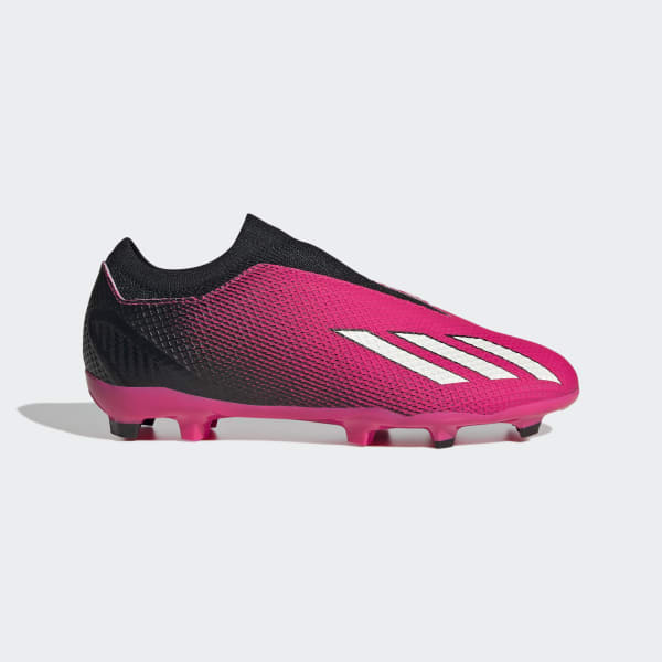 entusiasta atributo perrito ⚽️ adidas X Speedportal.3 Laceless Firm Ground Soccer Cleats - Pink | Kids'  Soccer | adidas US ⚽️