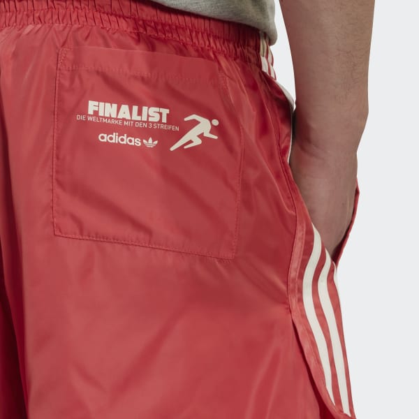 Red Graphic Mellow Ride Club Shorts DWC34