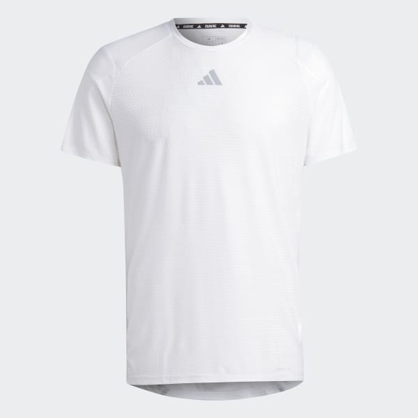 สีขาว เสื้อวิ่ง Win Confidence HEAT.RDY