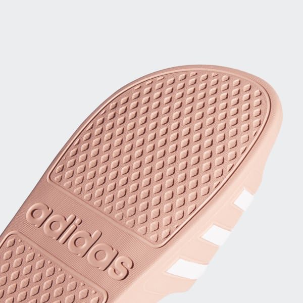 dust pink adidas slides