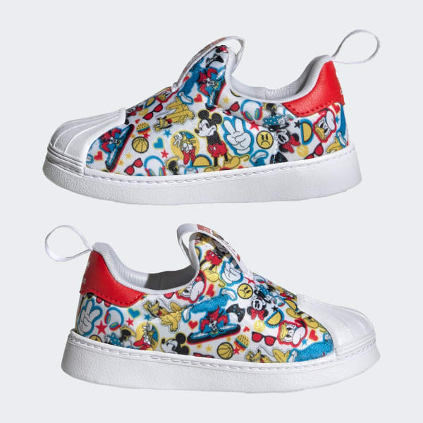 adidas Originals x Disney Mickey Superstar 360 Shoes Kids White