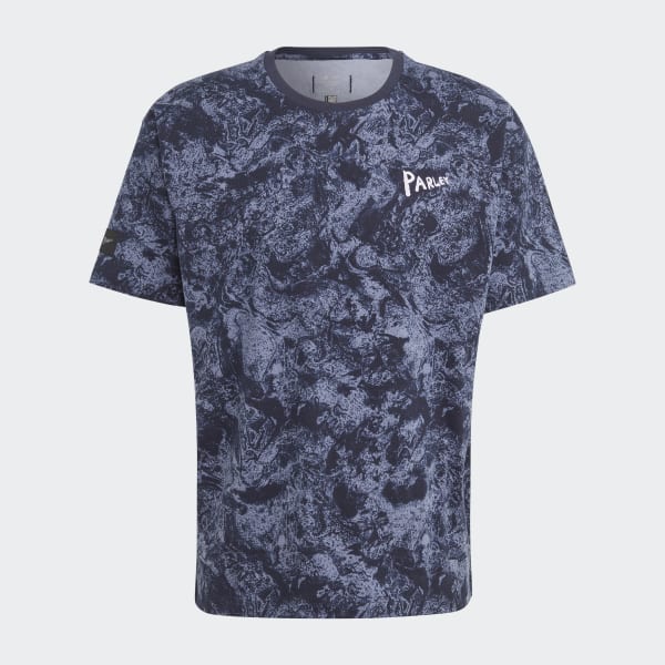 Paars adidas x Parley T-shirt (Uniseks)