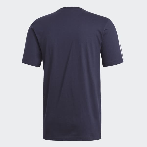 Azul Camiseta 3 Rayas Essentials