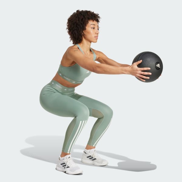 Green TECHFIT Bra