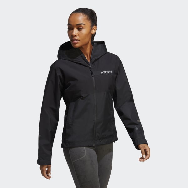 Black Terrex Multi RAIN.RDY 2-Layer Rain Jacket 2
