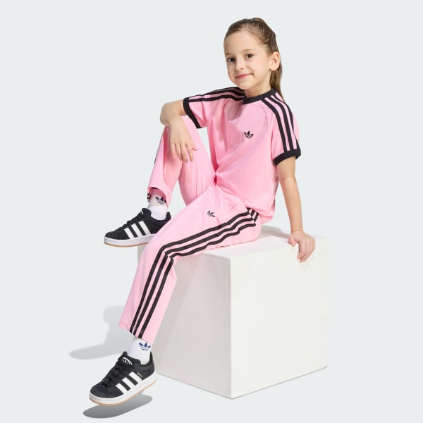 Rosa Camiseta Três Listras