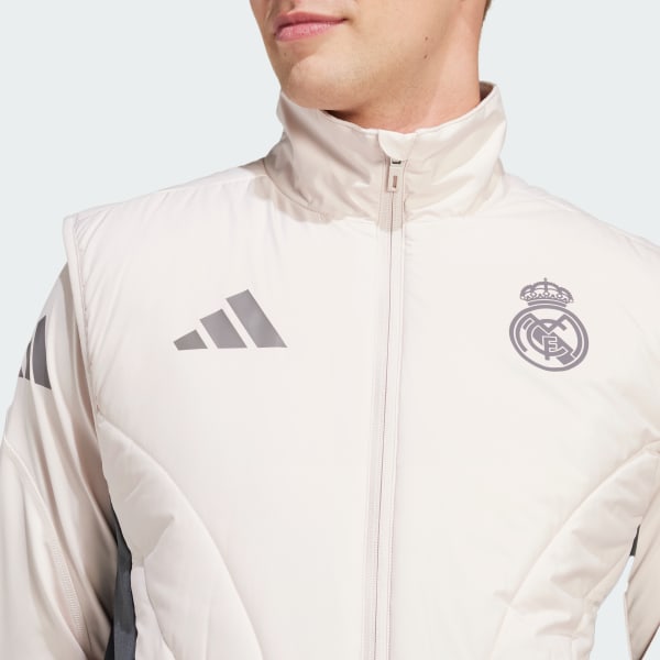 adidas Real Madrid Winterized Vest Pink adidas Belgium