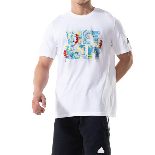White VN Landmarks I White Tee
