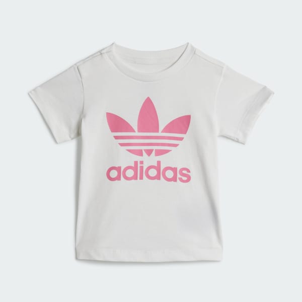 Roze Short T-shirt Set Kids