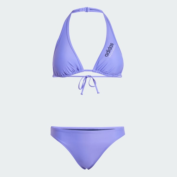 modrá Bikiny Neckholder