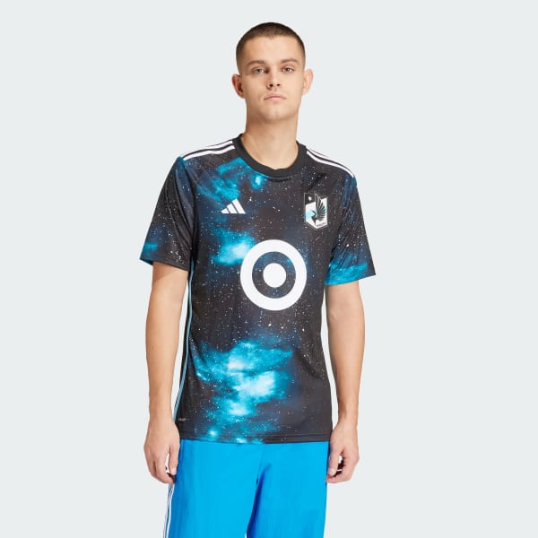 adidas Minnesota United FC 24 25 Home Jersey Black Men s