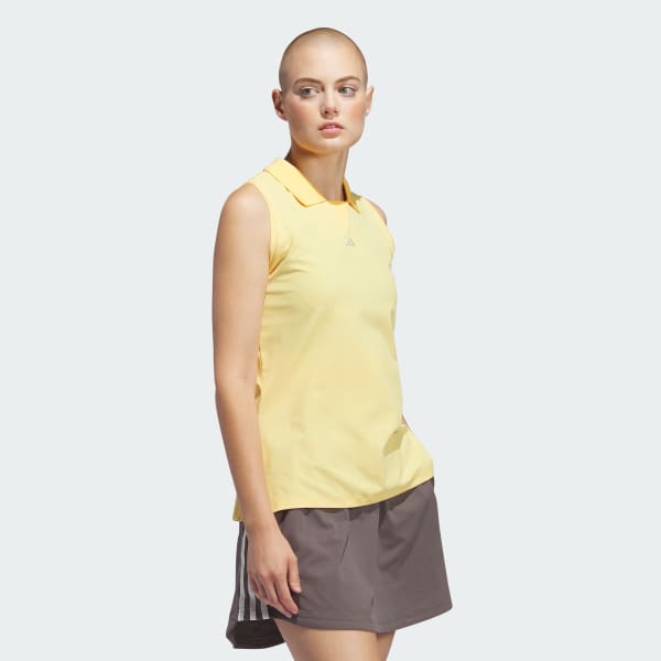 adidas Ultimate365 Twistknit Polo Shirt - Yellow | Women's Golf | adidas US