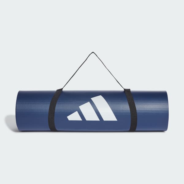 Azul Esterilla de fitness 10 mm